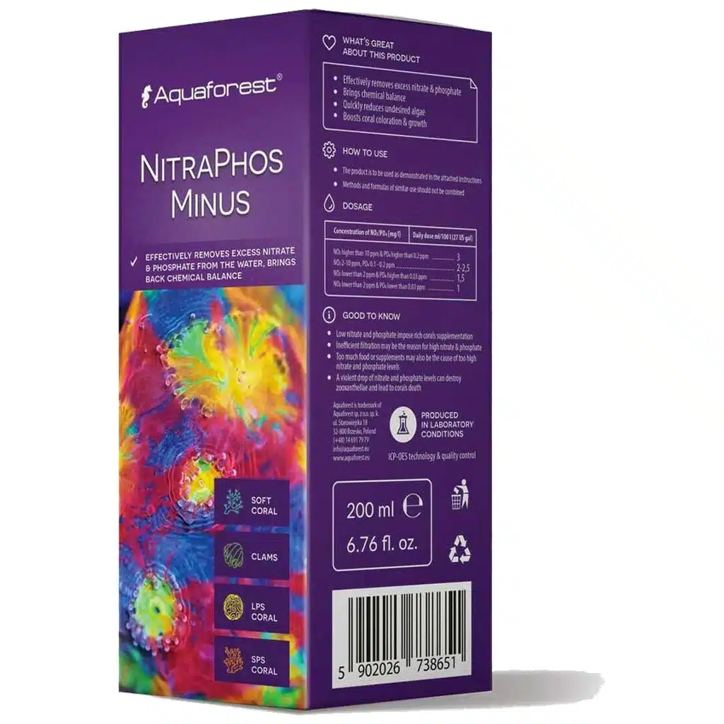 Aquaforest NitraPhos minus sredstvo protiv nitrata i fosfata za morske akvarijume