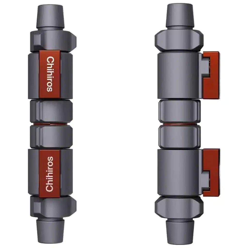 Chihiros Double Tap 17 mm dvostruki ventil za crevo akvarijuma