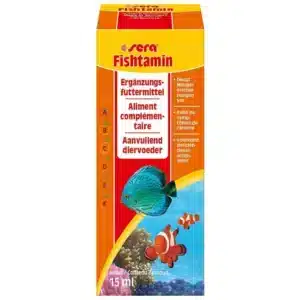 Sera Fishtamin tečni vitamini za akvarijumske ribice