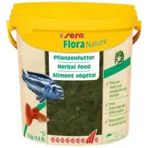 Sera flora nature biljna hrana u listićima za ribice