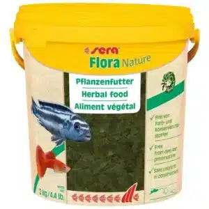 Sera Flora Nature 2kg biljna hrana za ribice u listićima