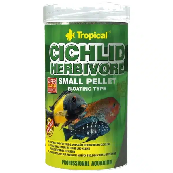 Tropical Cichlid Herbivore Small Pellet hrana za biljojede ciklide