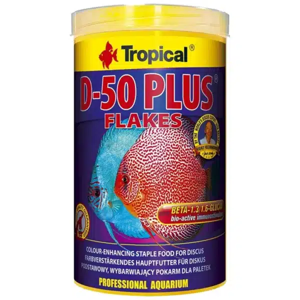 Tropical D-50 Plus hrana za diskuse u listićima