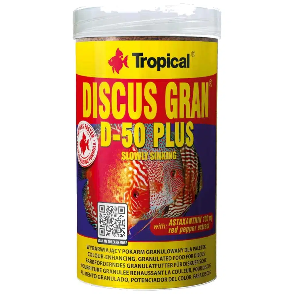 Tropical Discus Gran D-50 Plus hrana za diskuse u granulama