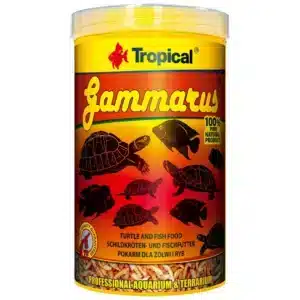 Pakovanje Tropical Gammarus prirodne hrane od sušenih račića za kornjače i ribe