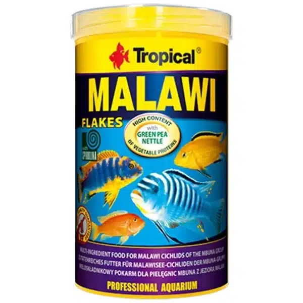 Tropical Malawi hrana za Malawi ciklide u obliku listića
