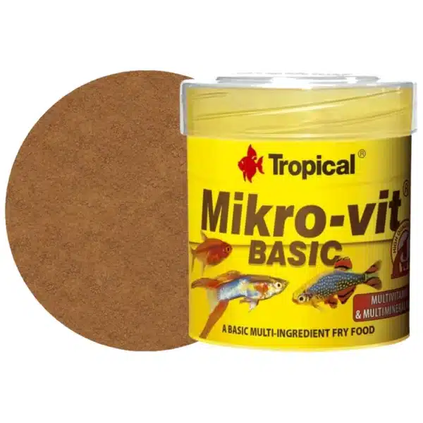 Tropical Mikrovit Basic prašaksta hrana za mlađ akvarijumskih ribica